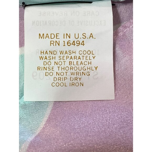 VTG Mary McFadden Vintage Pastel Floral Maxi Nightgown Gown Style 7209 USA - Picture 4 of 6